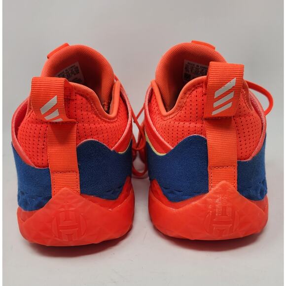 Adidas Harden Vol. 5 Futurenatural Basketball Sneakers Solar Red Mens 8.5 main image 6